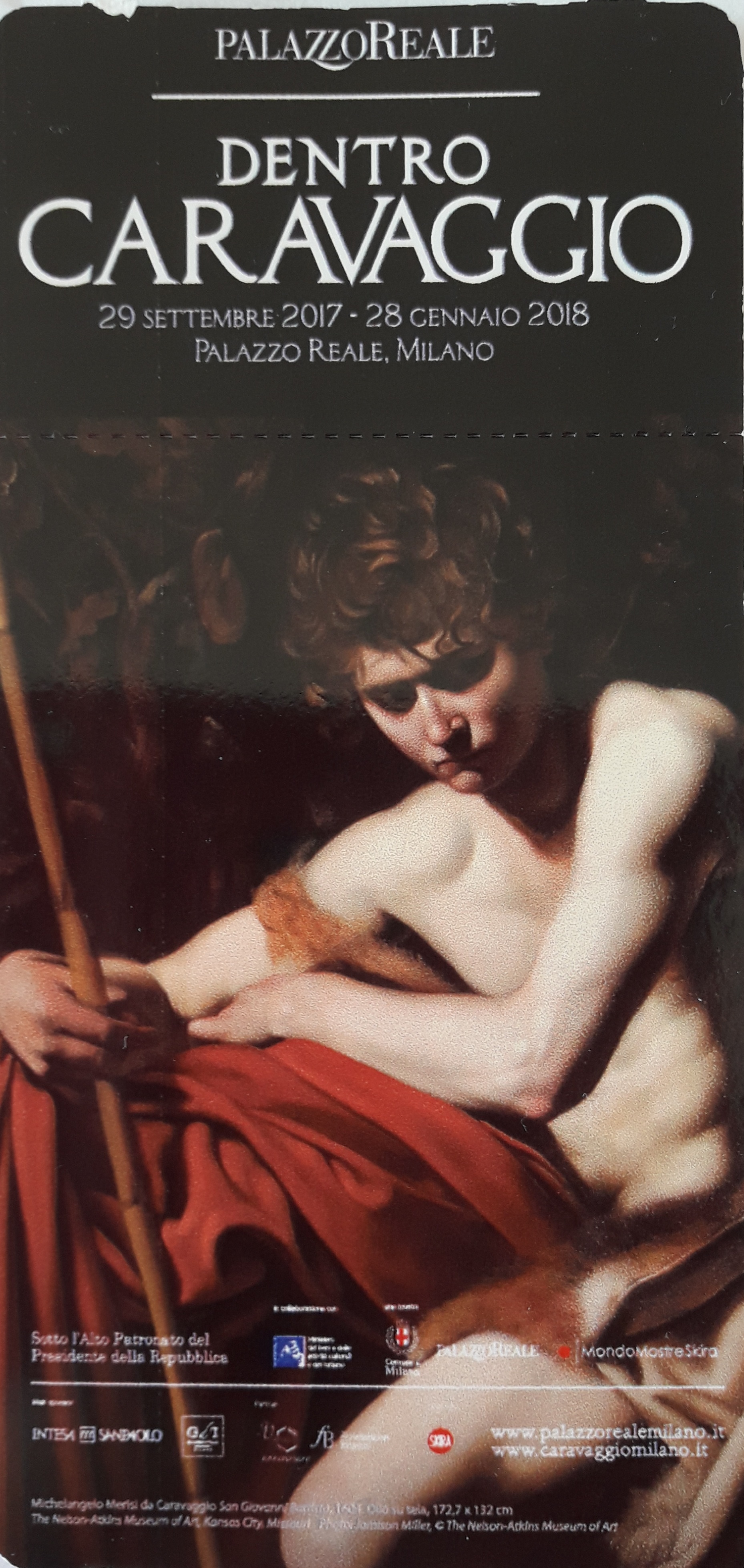 Caravaggio celebrated in Milan